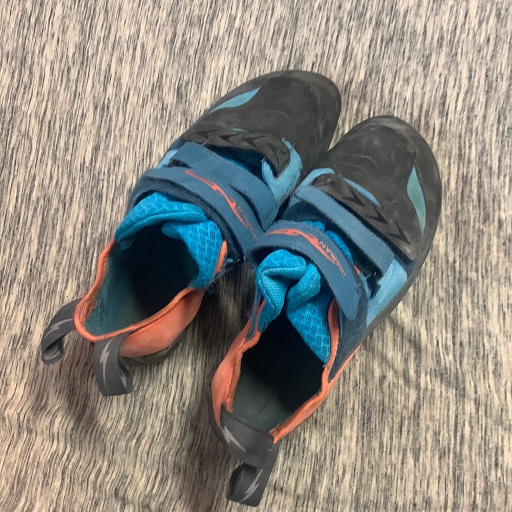 Rock climbing shoes
